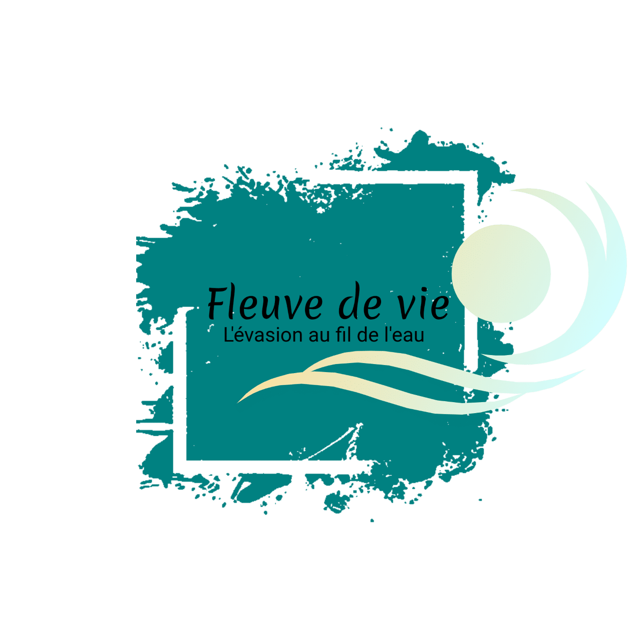 Logo de Fleuve de vie | des aquariums paysagers pour tous